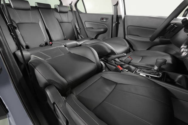 O Magic Seat é um sistema de modularidade interna com quatro modos de utilização. No modo Utility, por exemplo, o espaço chega a 1.168 litros de volume, superando os 1.045 litros disponíveis no Fit na mesma condição