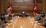 Para Kim Jong-un, os recentes exercícios militares conjuntos de Estados Unidos e da Coreia do Sul são uma ameaça real