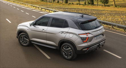 Hyundai 'escureceu' teto e retrovisores no L Line