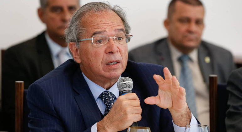 O ministro da Economia, Paulo Guedes