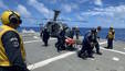 Marinha usa fragata para resgatar homem doente de cargueiro a 1.500 km (Divulgação/Marinha do Brasil - 06.12.2023)