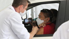 Vacinação em drive-thru é suspensa após incêndio em Franco da Rocha