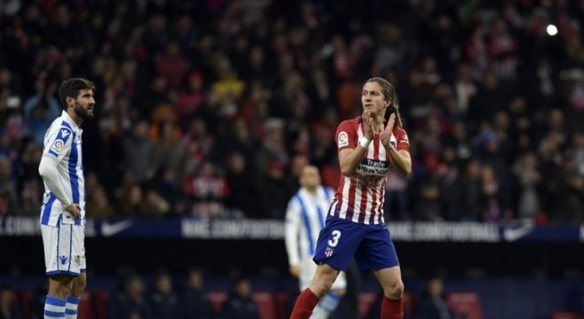 Filipe Luis (Lateral) - Atlético de Madrid
Contrato até 30/06/2019
(Foto: AFP)