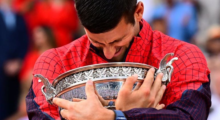 Conquista fez Djokovic se emocionar muito