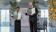 Dmitri Muratov e Maria Ressa recebem Nobel da Paz em Oslo