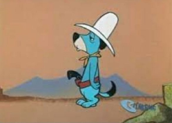 Dom Pixote - Também criado pela Hanna-Barbera e no ano de 1958, Dom Pixote era um cachorro azul que era calmo e que adorava cantar. 