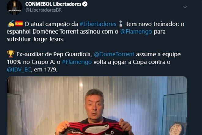 Flamengo: Isla é regularizado e fica à disposição de Domènec Torrent