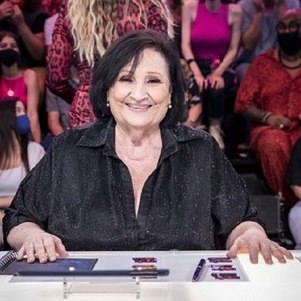 Dona Déa no "Domingão"