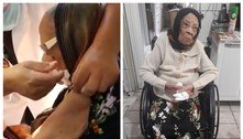 'Alívio', diz neta de idosa de 107 anos após avó ser vacinada