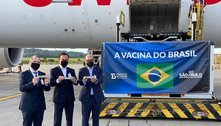 SP recebe lote com insumos para produzir doses da CoronaVac