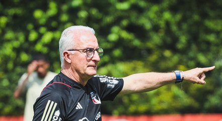 Dorival Junior comanda treino do São Paulo