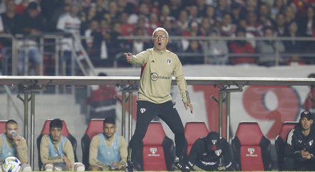 Dorival Jr. em partida pelo São Paulo