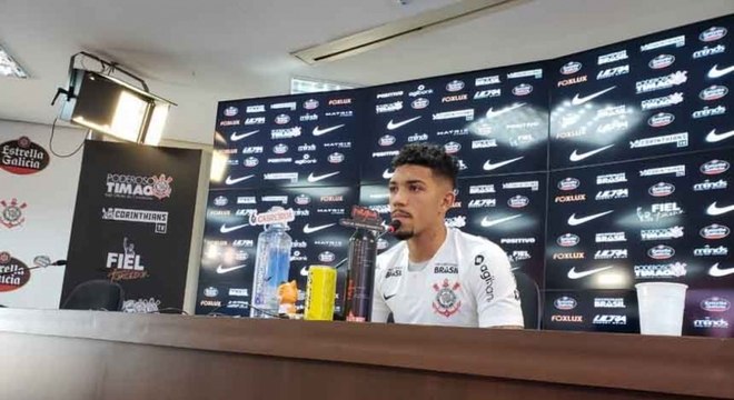 Jogador falou pela primeira vez como atleta do Corinthians 