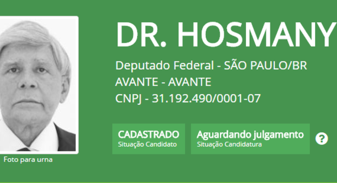 O registro de candidatura de Dr. Hosmany Ramos