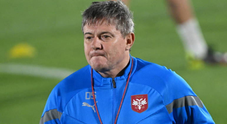 Dragan Stojkovic, técnico da Sérvia na Copa do Mundo de 2022