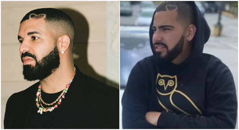 Drake ameaçou processar o próprio sósia
