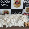 Polícia detém suspeito e apreende drogas em hotel, em SP (Reprodução/Record TV)