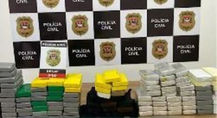 Mais de 115 kg de drogas foram apreendidos no centro de São Paulo