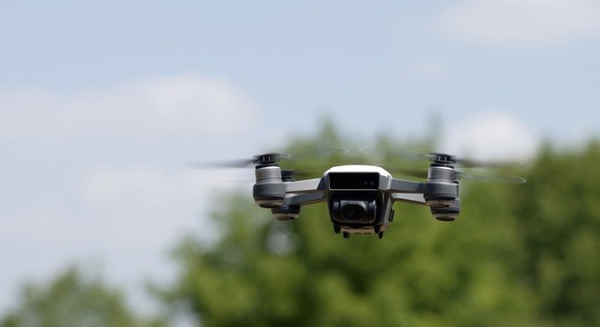 Drones são usados por criminosos para monitorar a polícia e possíveis vítimas
