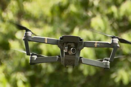 Drones estão equipados com câmeras de alta qualidade