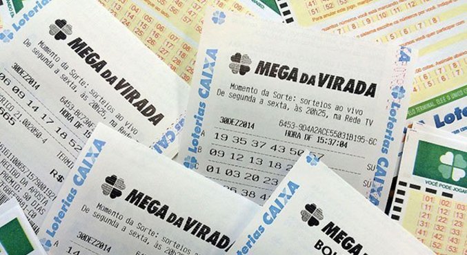 No dia 31 será sorteado o maior prêmio da Mega da Virada, de R$ 450 milhões