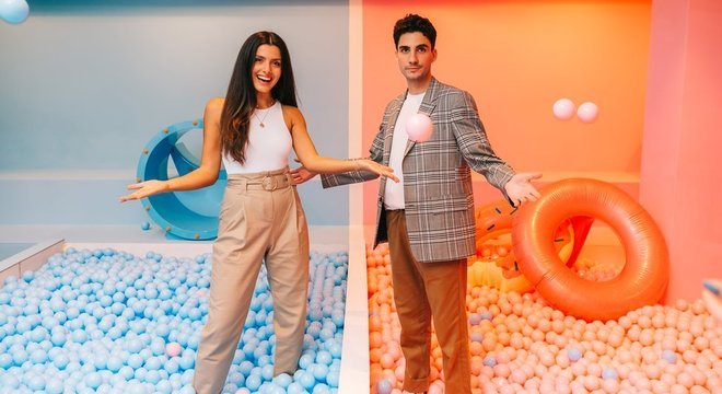 O museu colorido quer atrair fãs de selfies