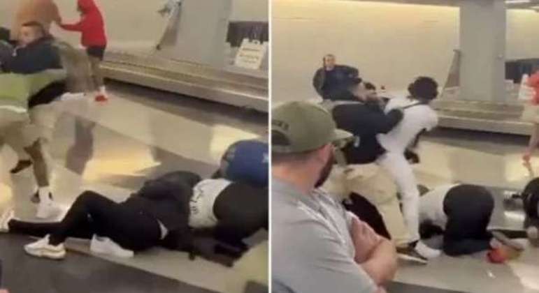 Duas pessoas são presas após briga generalizada em aeroporto dos EUA