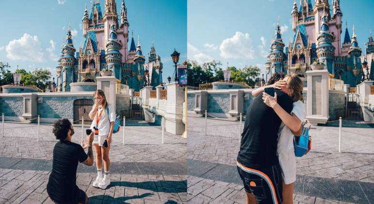 Duda Reis foi pedida em casamento na Disney