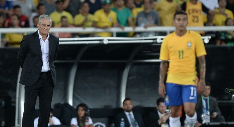 Tite comenta sobre a possibilidade de Dudu ir para a Seleção