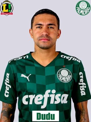 Dudu: 7,5 - O atacante não desistiu de nenhuma jogada e encontrou, após boa atuação individual, um passe certo para Raphael Veiga marcar o gol do título palmeirense. No geral, ótima partida do ídolo.