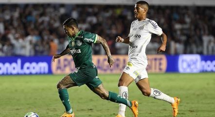 Empate sem gols marca clássico entre Palmeiras e Santos no