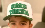 Pedro Henrique, o filho mais novo do Dudu, também teve foto publicada no Instagram com um boné: 