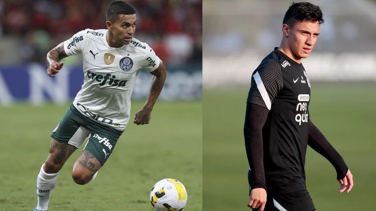 Dudu (Palmeiras) x Gustavo Mantuan (Corinthians)