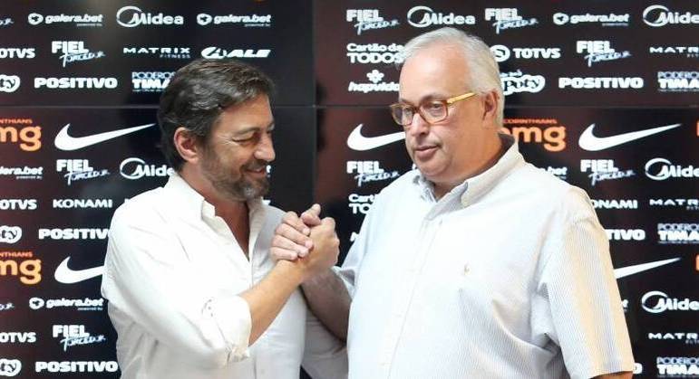 Roberto de Andrade foi o presidente do Corinthians entre os anos de 2015 e 2018