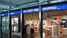 Limite de compras em free shops sobe para US$ 1 mil 