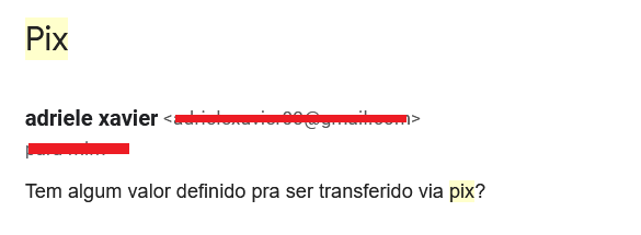Dúvida enviada para o e-mail sophiacamargo@r7.com
