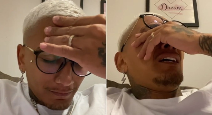 Em vídeo, Dynho Alves se emocionou ao comentar a morte de MC Kevin