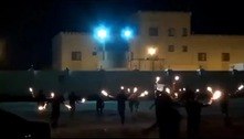 É falso que manifestantes incendiaram a embaixada de Israel no Bahrein 