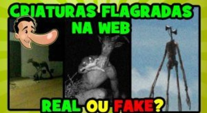 A verdade sobre registros de criaturas flagradas na web! - MonitoR7 - R7  E-Farsas
