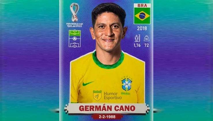 É um absurdo o artilheiro do Brasil não ser convocado por Tite! Pelo menos a figurinha, Germán Cano ganhou.