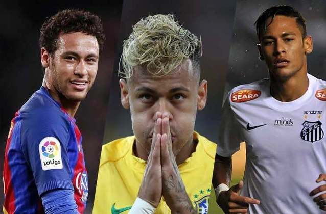 E você, o que achou dos visuais de Neymar? 