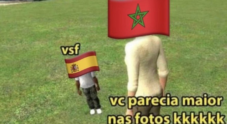 Espanha perde para o Marrocos e Internet vai à loucura; veja memes