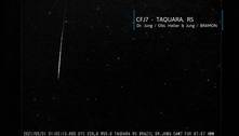 Meteoro duplamente raro é visto cruzando o céu no sul do Brasil