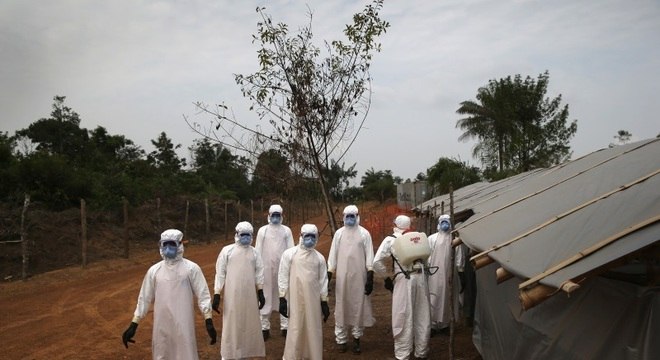 Ebola é transmitido por secreções humanas e carne de caça contaminada