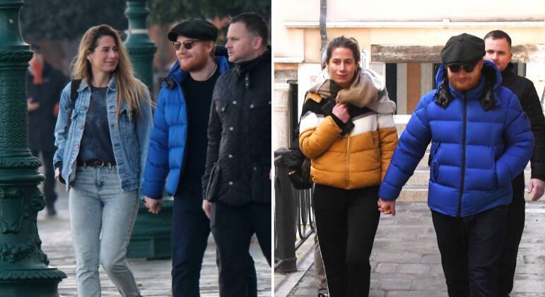 Ed Sheeran e Cherry Seaborn estão casados desde 2019 e são pais de duas meninas
