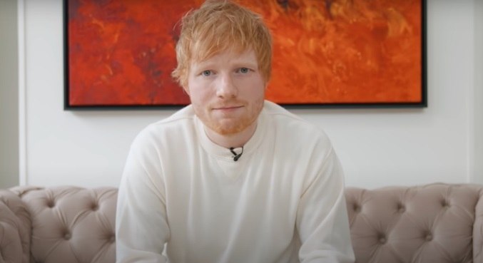 Em vídeo, Ed Sheeran criticou acusações sem fundamento no mundo da música