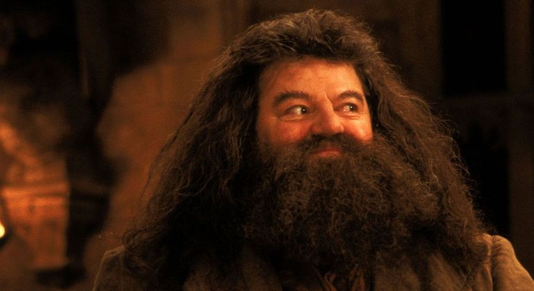 Robbie Coltrane interpretou Hagrid na saga de filmes 'Harry Potter'