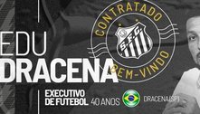 Santos anuncia Edu Dracena como novo executivo de futebol
