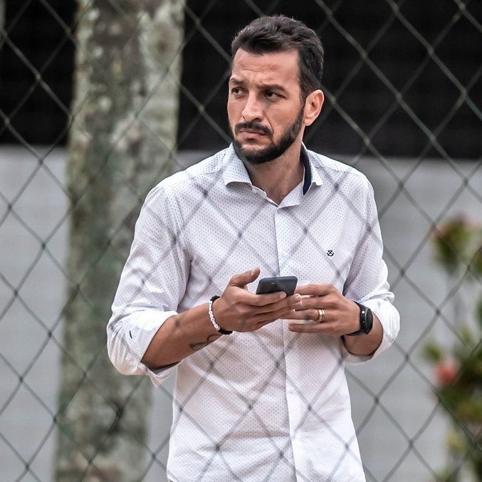 Edu Dracena também ficou na bronca com arbitragem na capital paranaense