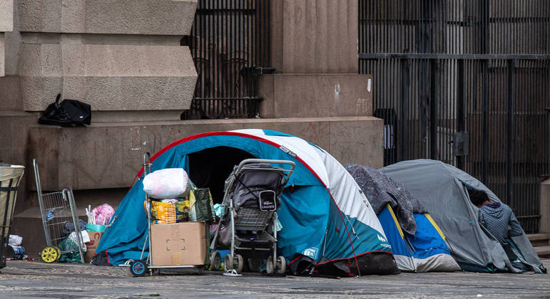 Mais de 30% dos entrevistados perceberam o aumento da população em situação de rua